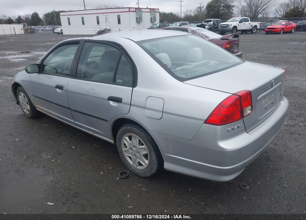 2004 HONDA CIVIC DX VIN: 2HGES15134H633716
