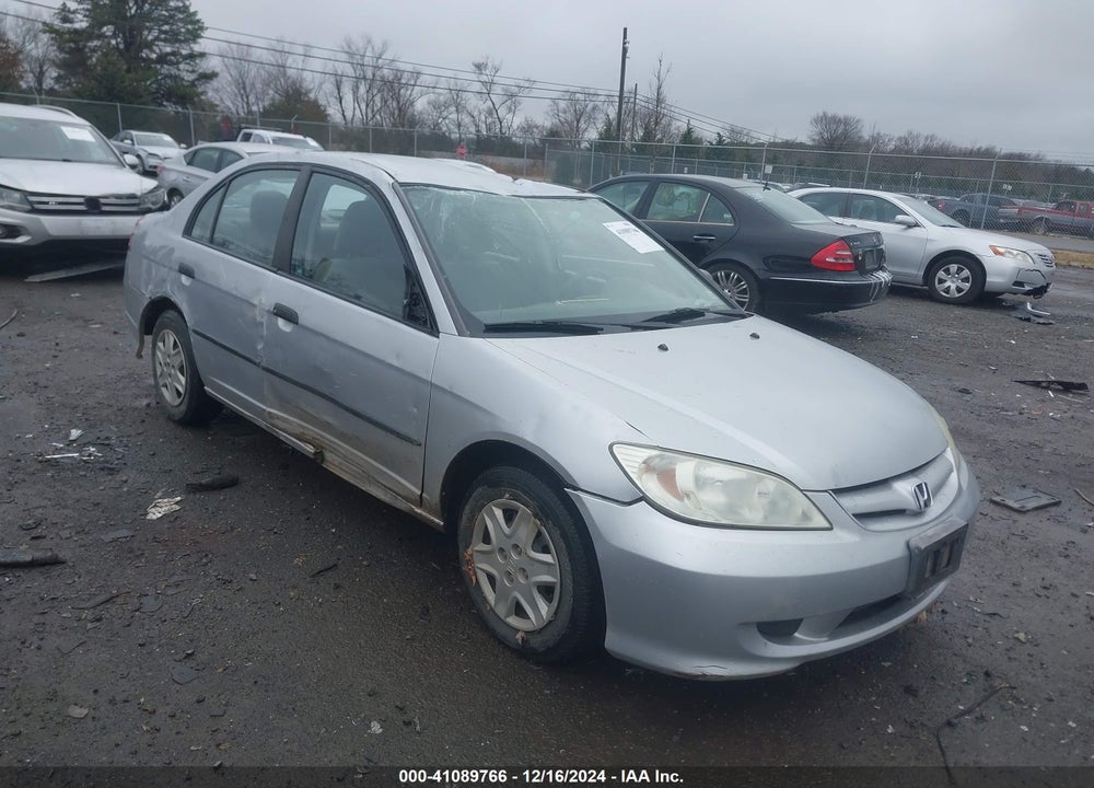 2004 HONDA CIVIC DX VIN: 2HGES15134H633716