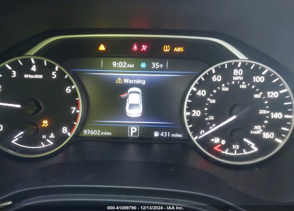 2017 NISSAN MAXIMA 3.5 SV VIN: 1N4AA6AP3HC388731