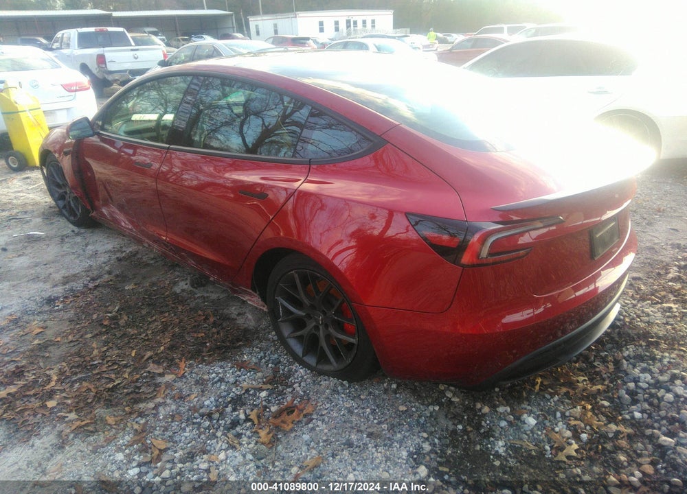 2024 TESLA MODEL 3 PERFORMANCE ALL-WHEEL DRIVE VIN: 5YJ3E1ETXRF809785