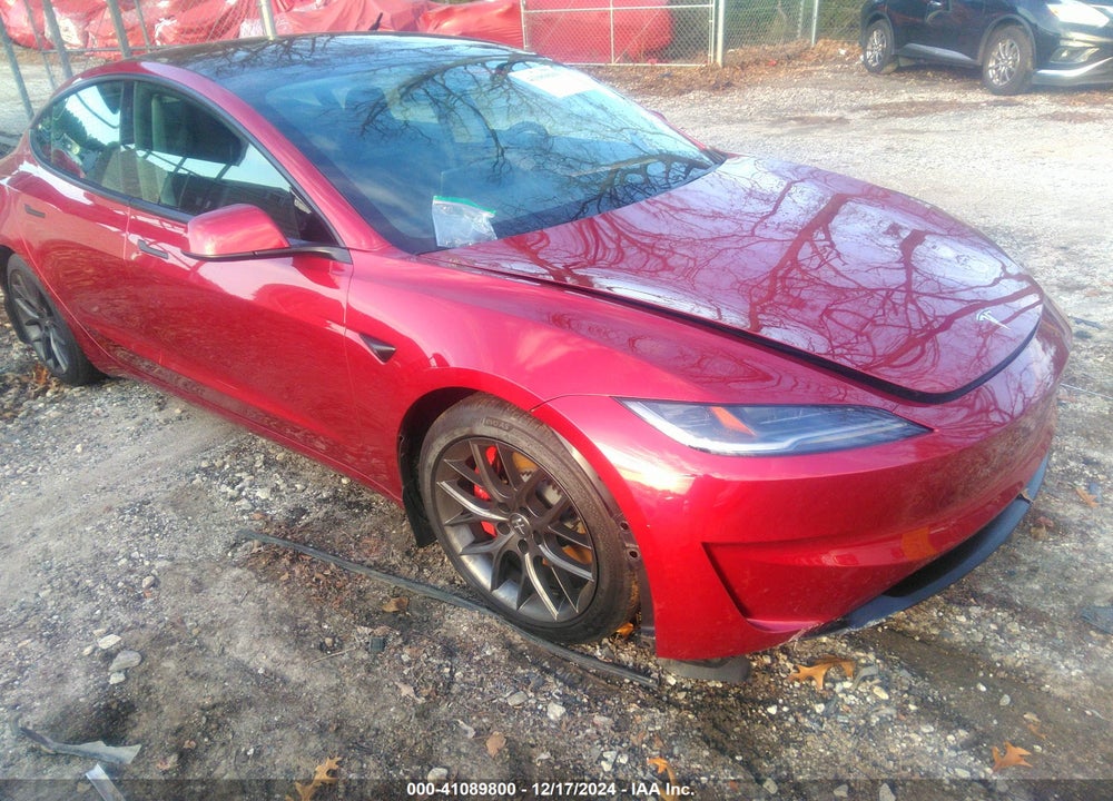 2024 TESLA MODEL 3 PERFORMANCE ALL-WHEEL DRIVE VIN: 5YJ3E1ETXRF809785