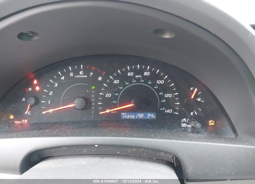 2008 TOYOTA CAMRY LE VIN: 4T1BE46K88U210629