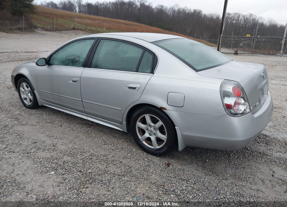 2006 NISSAN ALTIMA 2.5 S VIN: 1N4AL11D36C147204