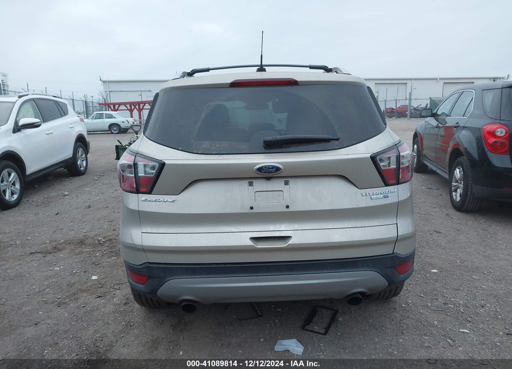 2017 FORD ESCAPE TITANIUM VIN: 1FMCU9JD8HUB55404