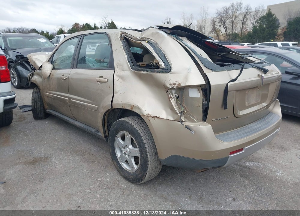 2008 PONTIAC TORRENT VIN: 2CKDL33F186044935