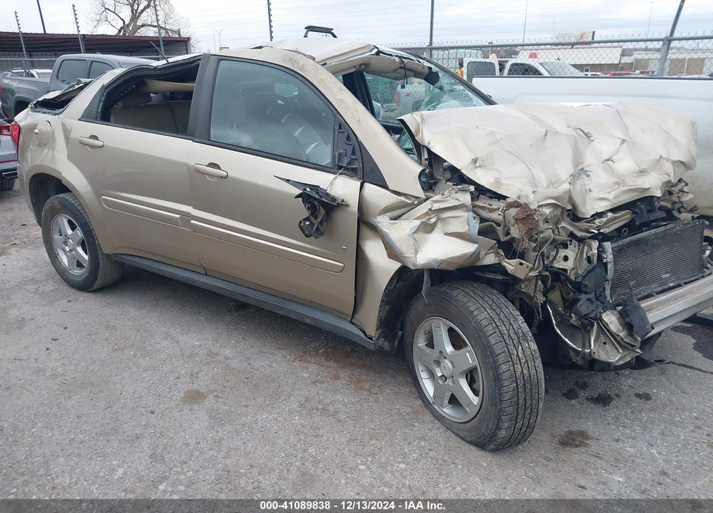 2008 PONTIAC TORRENT VIN: 2CKDL33F186044935