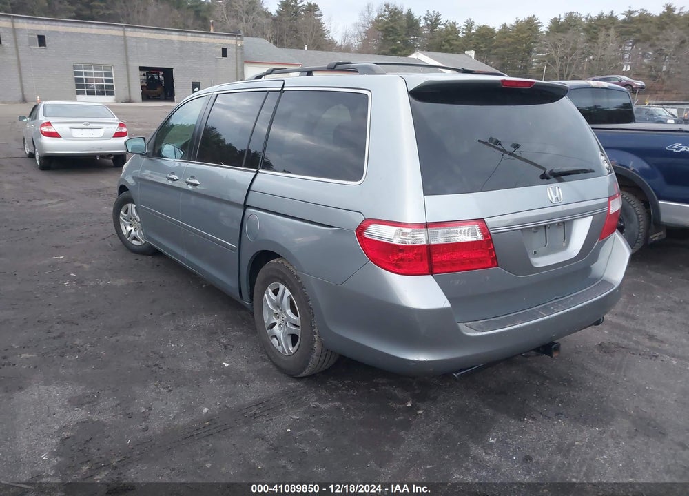 2007 HONDA ODYSSEY EX-L VIN: 5FNRL38687B077283