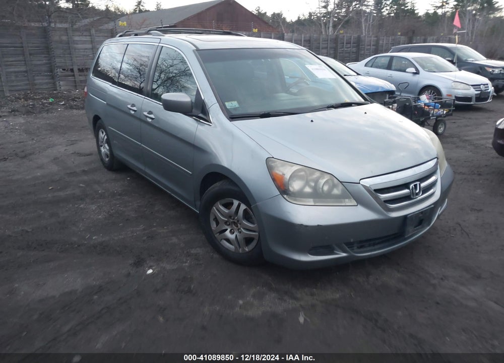 2007 HONDA ODYSSEY EX-L VIN: 5FNRL38687B077283