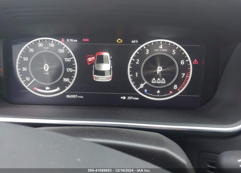 2020 LAND ROVER RANGE ROVER SV AUTOBIOGRAPHY DYNAMIC VIN: SALGW2RE3LA580584