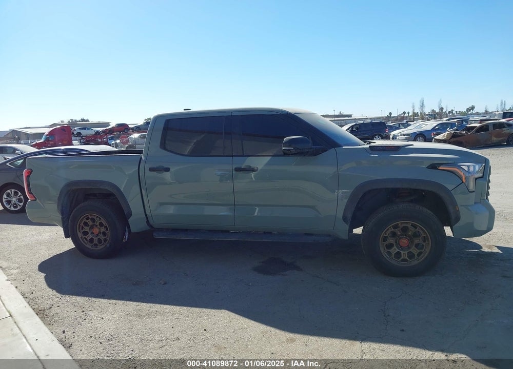 2022 TOYOTA TUNDRA HYBRID TRD PRO VIN: 5TFPC5DB3NX006596