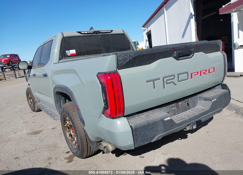 2022 TOYOTA TUNDRA HYBRID TRD PRO VIN: 5TFPC5DB3NX006596