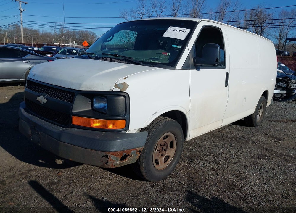 2008 CHEVROLET EXPRESS WORK VAN VIN: 1GCFG15X981186077