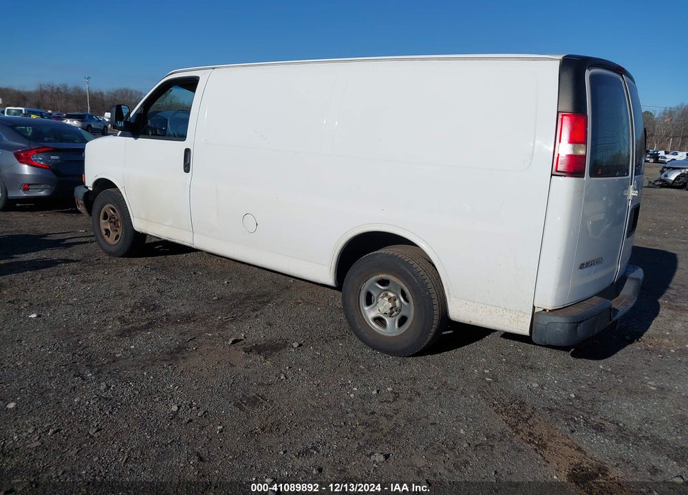 2008 CHEVROLET EXPRESS WORK VAN VIN: 1GCFG15X981186077