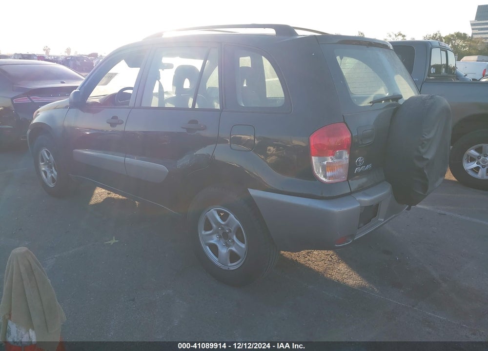 2003 TOYOTA RAV4 VIN: JTEGH20V430095628