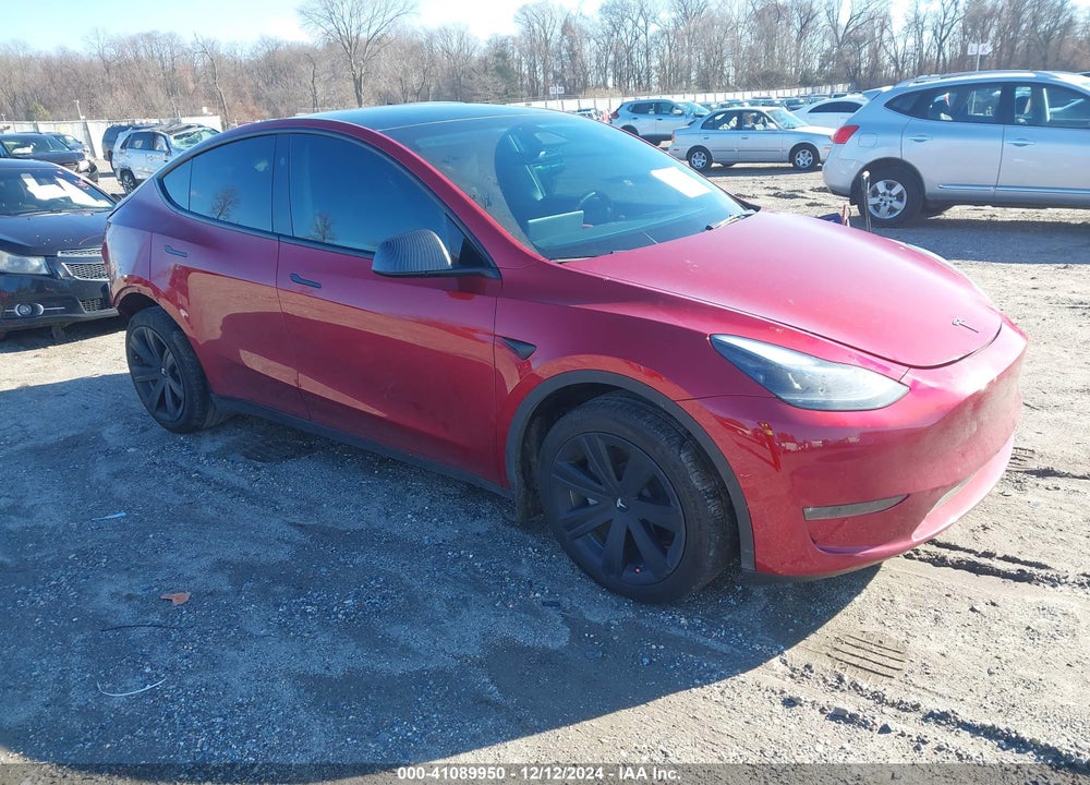 2024 TESLA MODEL Y LONG RANGE DUAL MOTOR ALL-WHEEL DRIVE VIN: 7SAYGDEEXRA286352