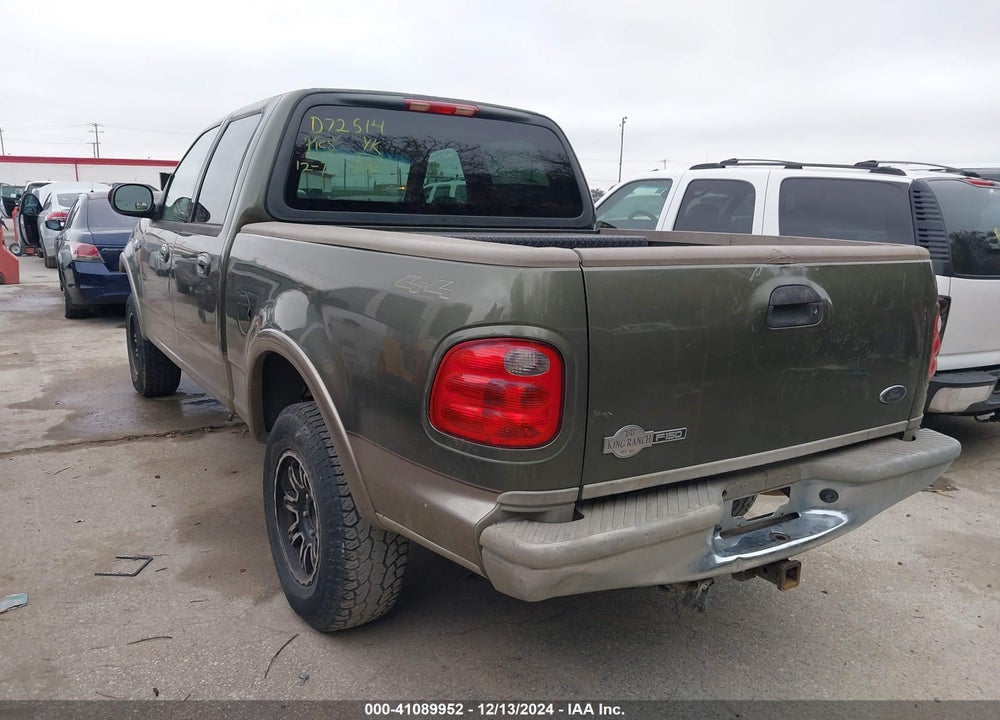 2003 FORD F-150 LARIAT/XLT VIN: 1FTRW08L73KD72514