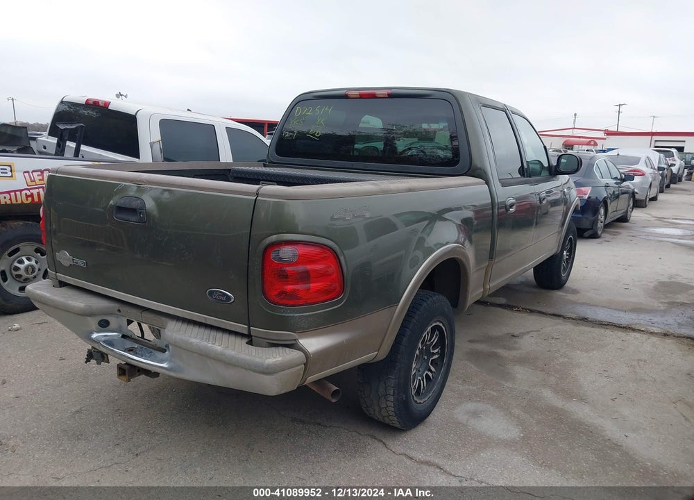 2003 FORD F-150 LARIAT/XLT VIN: 1FTRW08L73KD72514