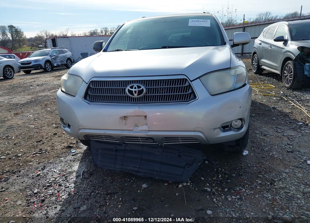 2008 TOYOTA HIGHLANDER HYBRID LIMITED VIN: JTEEW44A282021121