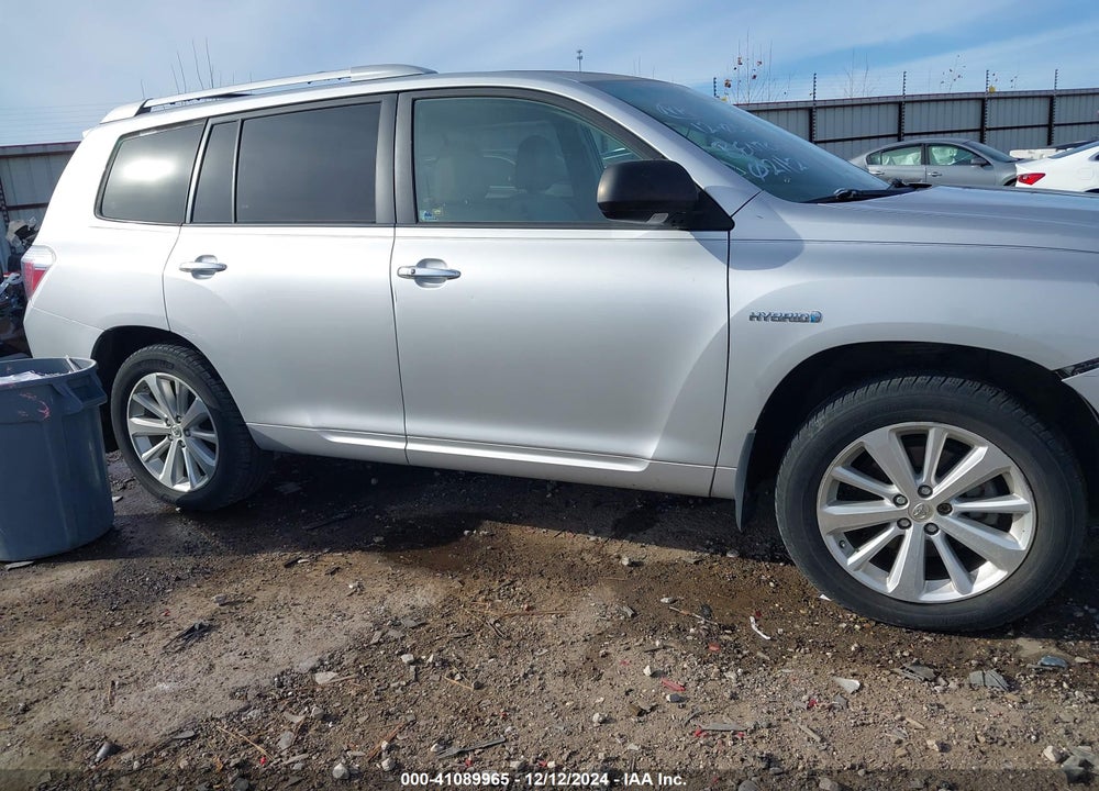 2008 TOYOTA HIGHLANDER HYBRID LIMITED VIN: JTEEW44A282021121