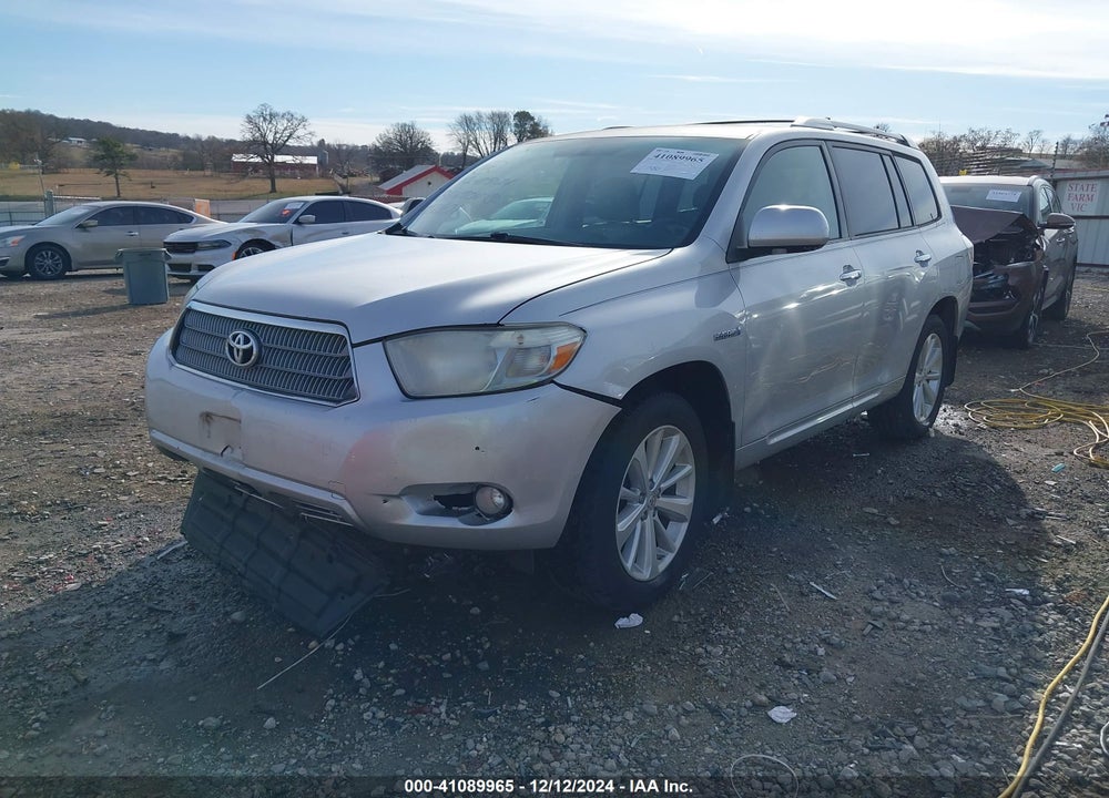 2008 TOYOTA HIGHLANDER HYBRID LIMITED VIN: JTEEW44A282021121