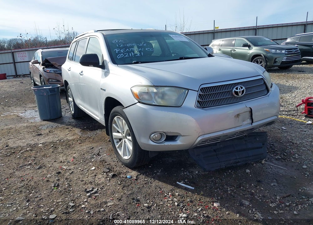 2008 TOYOTA HIGHLANDER HYBRID LIMITED VIN: JTEEW44A282021121