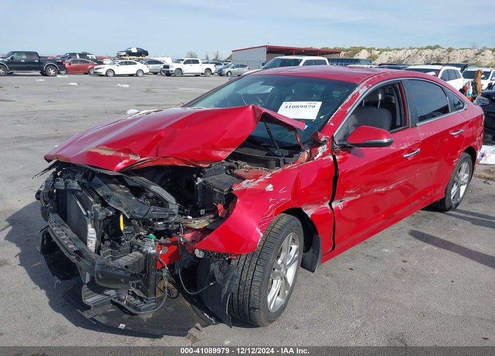 2018 HYUNDAI SONATA SEL VIN: 5NPE34AF8JH682587