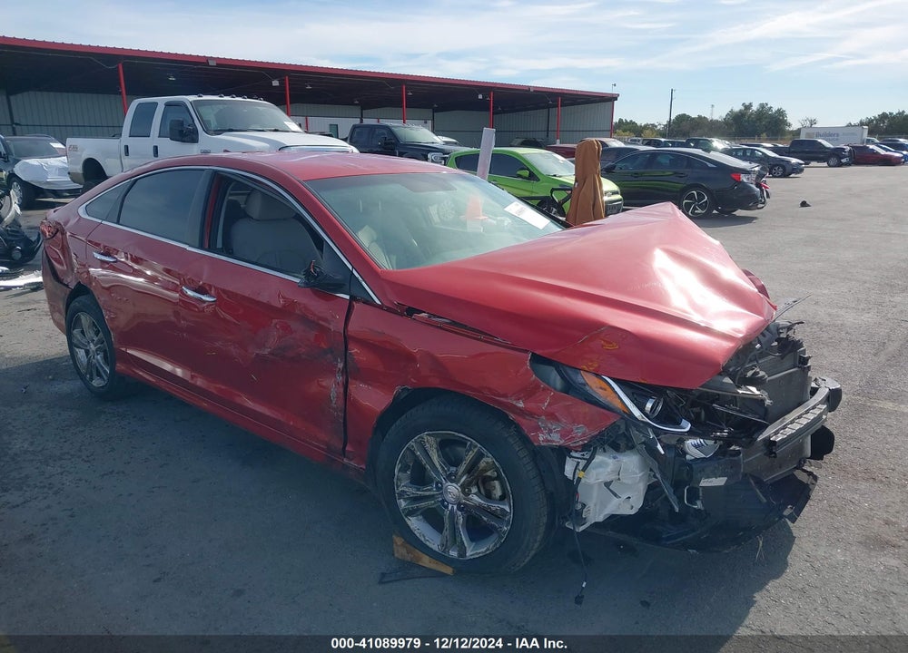 2018 HYUNDAI SONATA SEL VIN: 5NPE34AF8JH682587