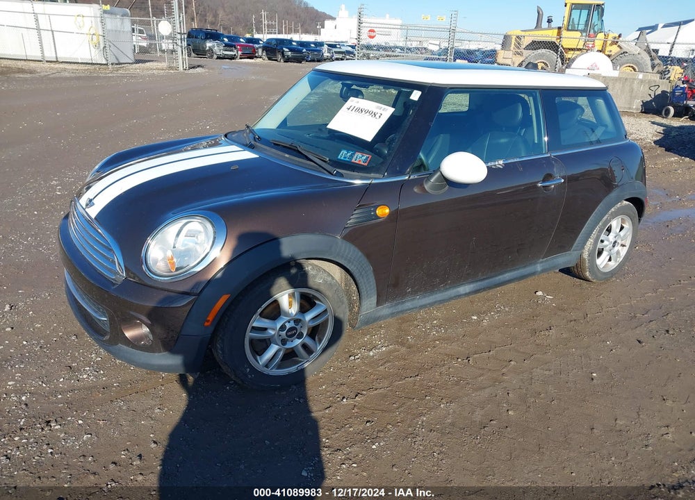 2012 MINI COOPER VIN: WMWSU3C54CT263887