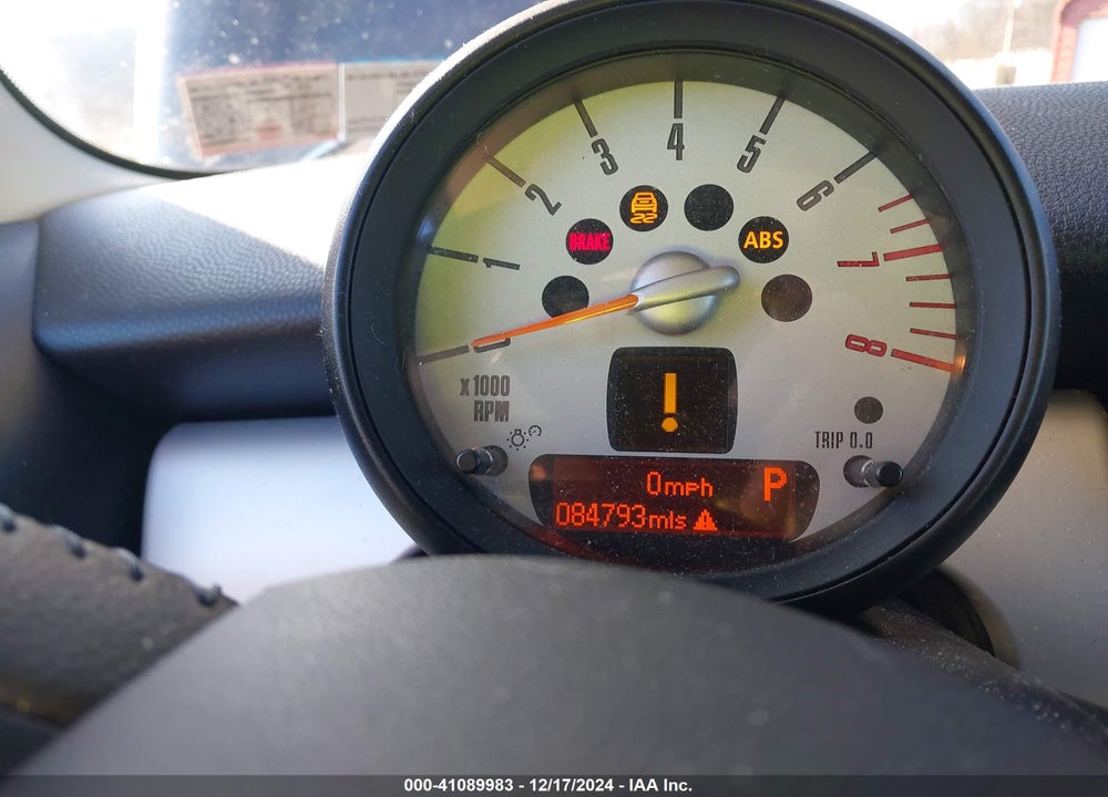 2012 MINI COOPER VIN: WMWSU3C54CT263887