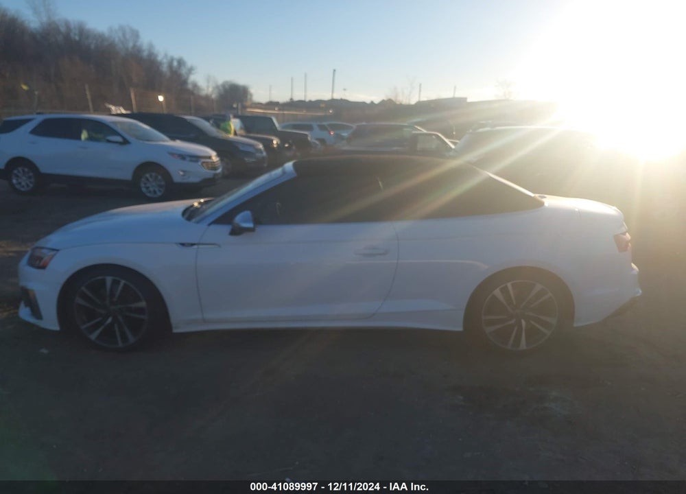2023 AUDI S5 CABRIOLET VIN: WAUW4GF56PN000931