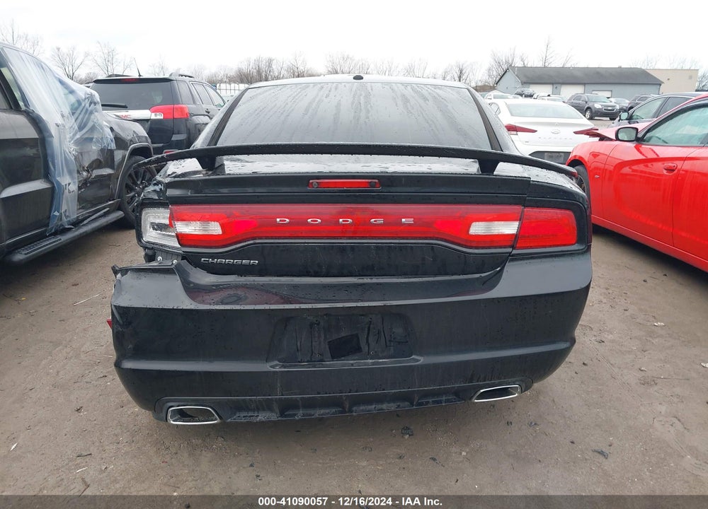 2012 DODGE CHARGER SXT VIN: 2C3CDXHG8CH282243