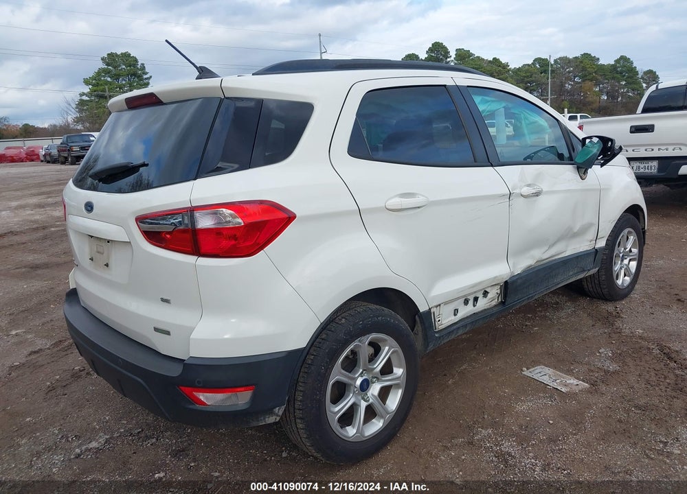2018 FORD ECOSPORT SE VIN: MAJ3P1TEXJC233928