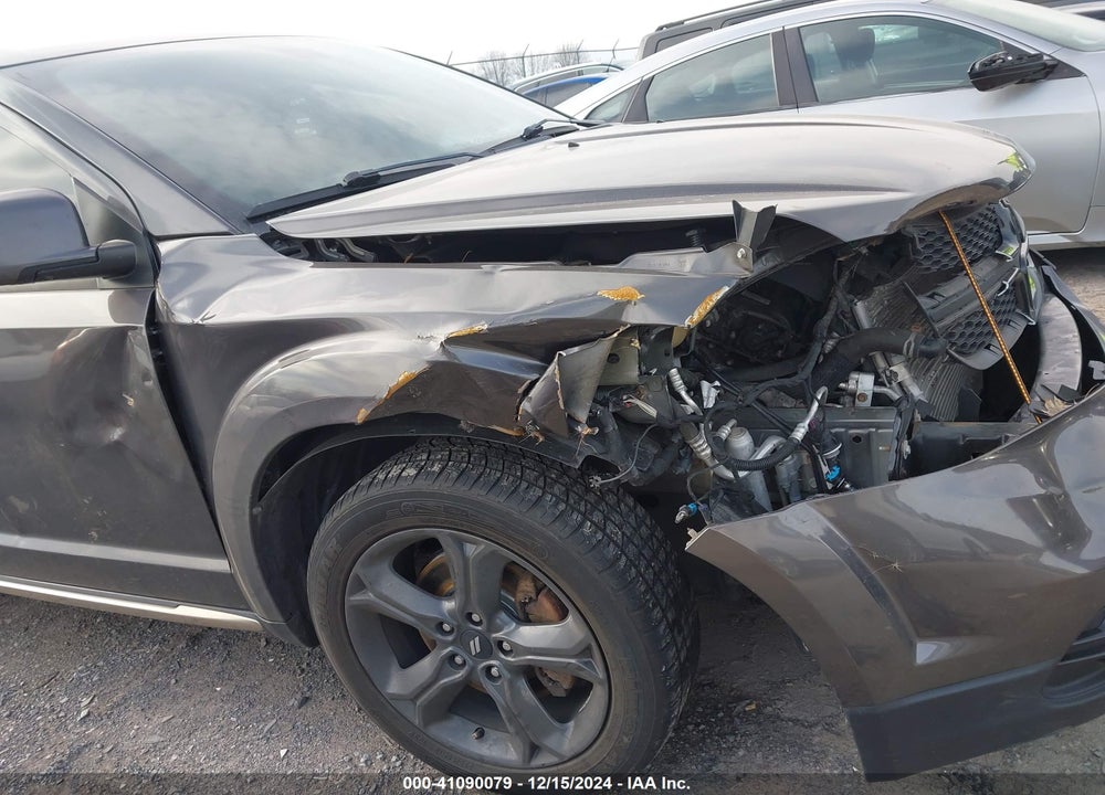 2018 DODGE JOURNEY CROSSROAD AWD VIN: 3C4PDDGGXJT491789