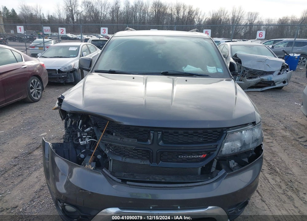 2018 DODGE JOURNEY CROSSROAD AWD VIN: 3C4PDDGGXJT491789