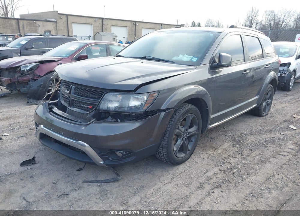 2018 DODGE JOURNEY CROSSROAD AWD VIN: 3C4PDDGGXJT491789