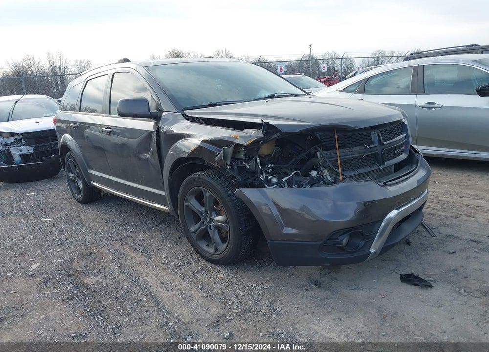 2018 DODGE JOURNEY CROSSROAD AWD VIN: 3C4PDDGGXJT491789