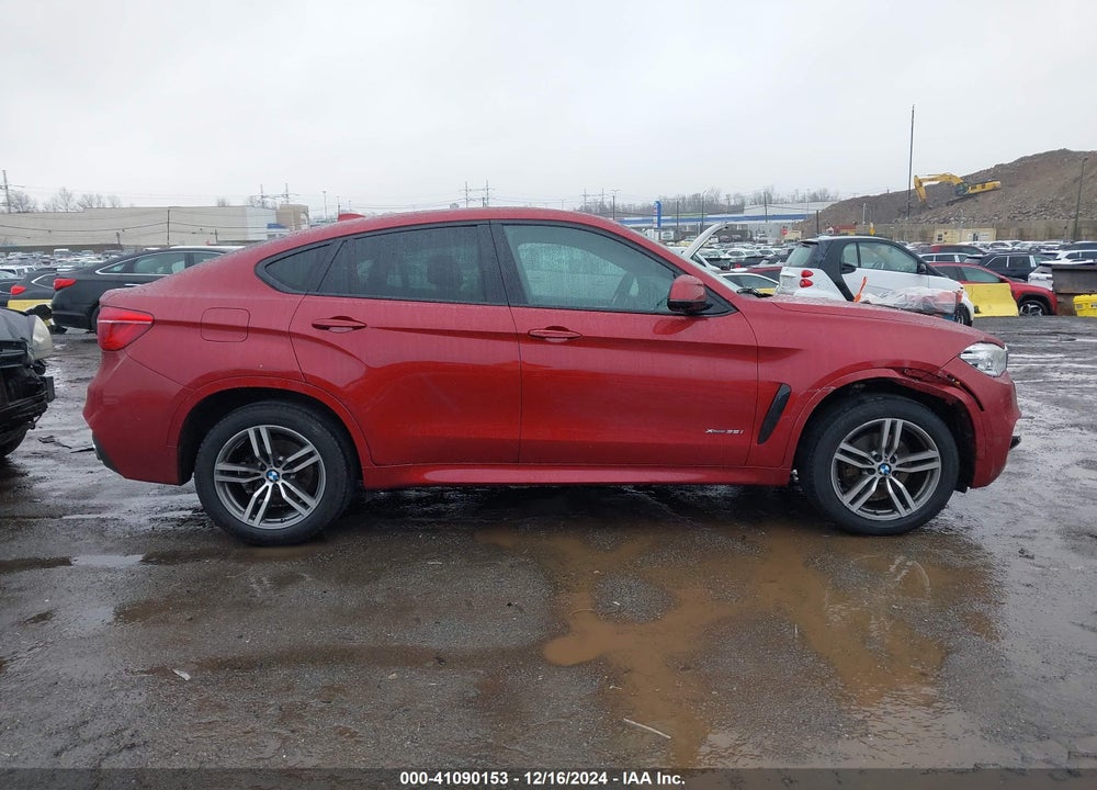 2016 BMW X6 XDRIVE35I VIN: 5UXKU2C50G0N80486