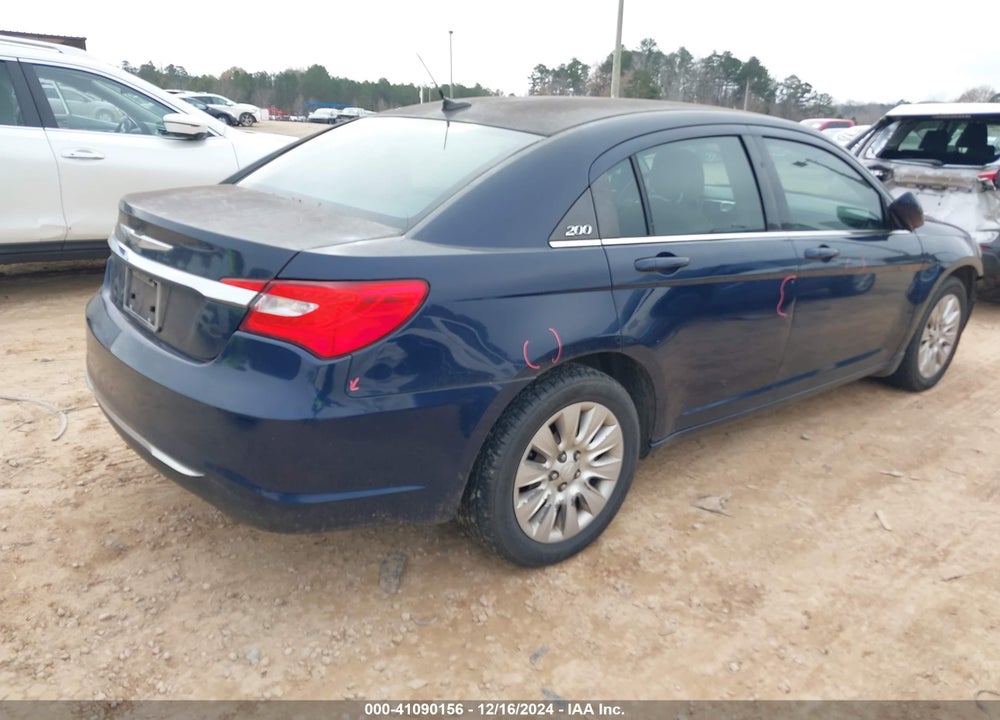 2013 CHRYSLER 200 LX VIN: 1C3CCBAG2DN736432