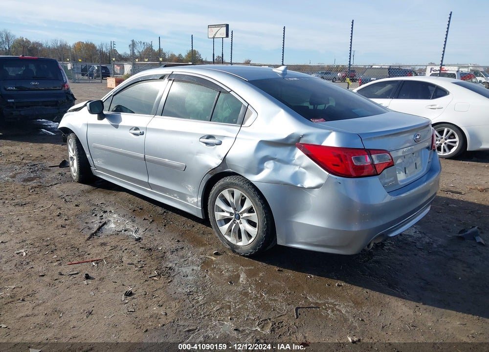 2016 SUBARU LEGACY VIN: 4S3BNBD62G3060651