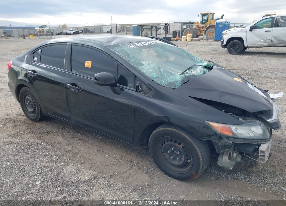 2012 HONDA CIVIC LX VIN: 19XFB2F57CE350837