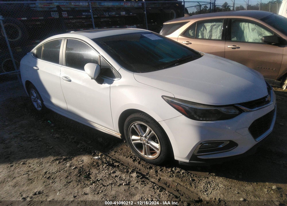 2017 CHEVROLET CRUZE LT AUTO VIN: 1G1BE5SM3H7193540