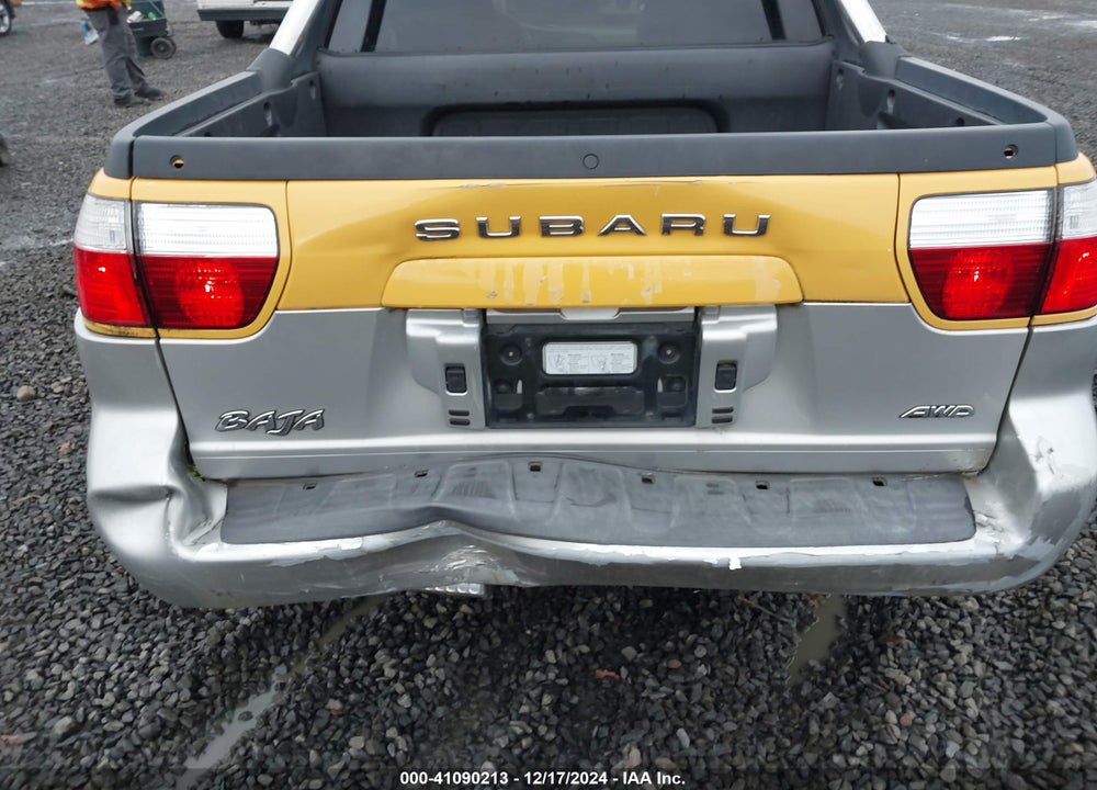 2003 SUBARU BAJA VIN: 4S4BT61C937106921