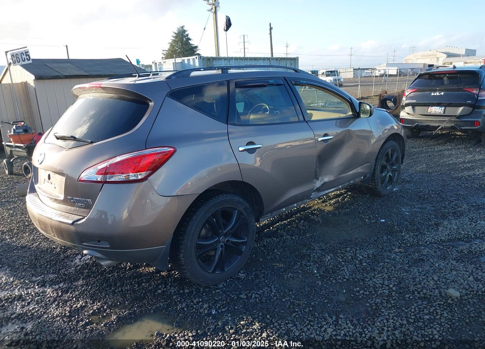 2014 NISSAN MURANO LE VIN: JN8AZ1MW3EW526808