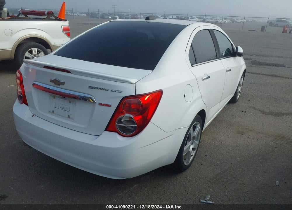 2016 CHEVROLET SONIC LTZ AUTO VIN: 1G1JE5SB6G4137439