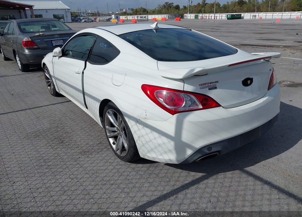 2012 HYUNDAI GENESIS 3.8 TRACK VIN: KMHHU6KH2CU066460