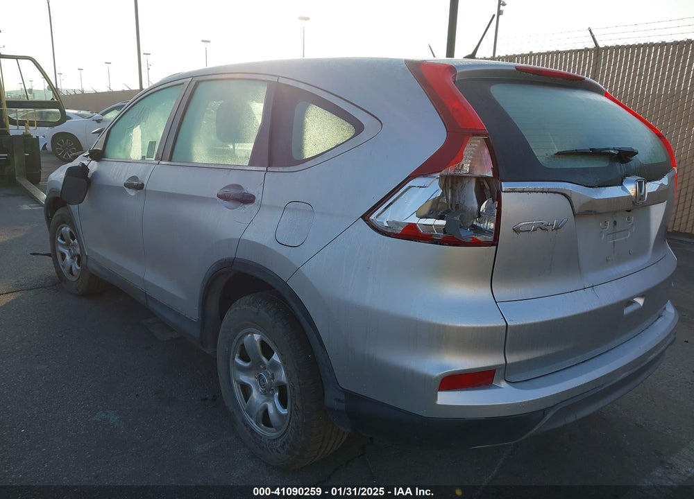 2015 HONDA CR-V LX VIN: 3CZRM3H30FG704256
