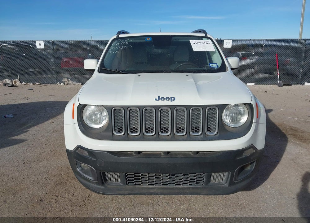 2015 JEEP RENEGADE LATITUDE VIN: ZACCJABT6FPC08717
