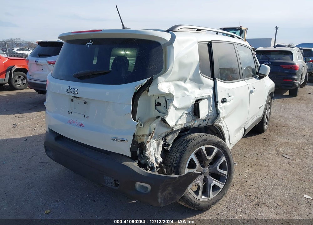 2015 JEEP RENEGADE LATITUDE VIN: ZACCJABT6FPC08717