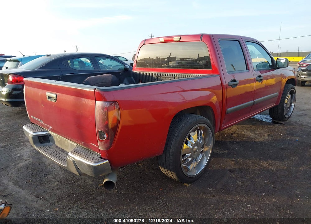2006 CHEVROLET COLORADO LT VIN: 1GCCS136368124433