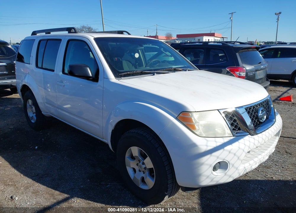 2009 NISSAN PATHFINDER S VIN: 5N1AR18U29C607337